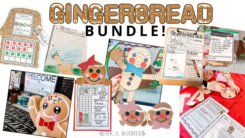 Gingerbread Man Teaching Bundle