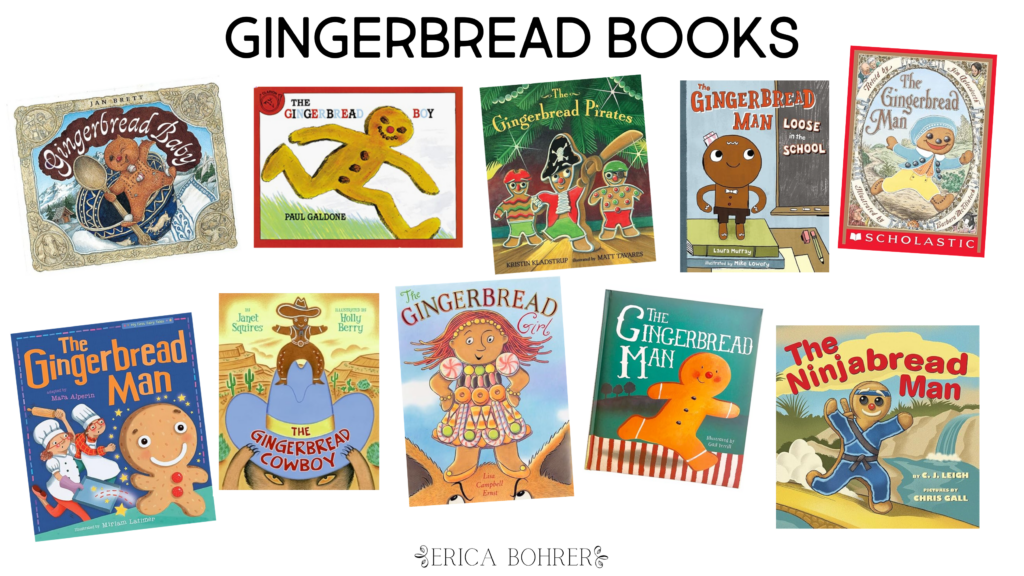 Gingerbread Themed Books