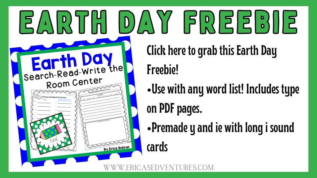 Earth Day Freebie