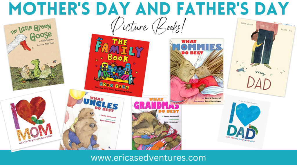 Mother's day and Father's Day books
