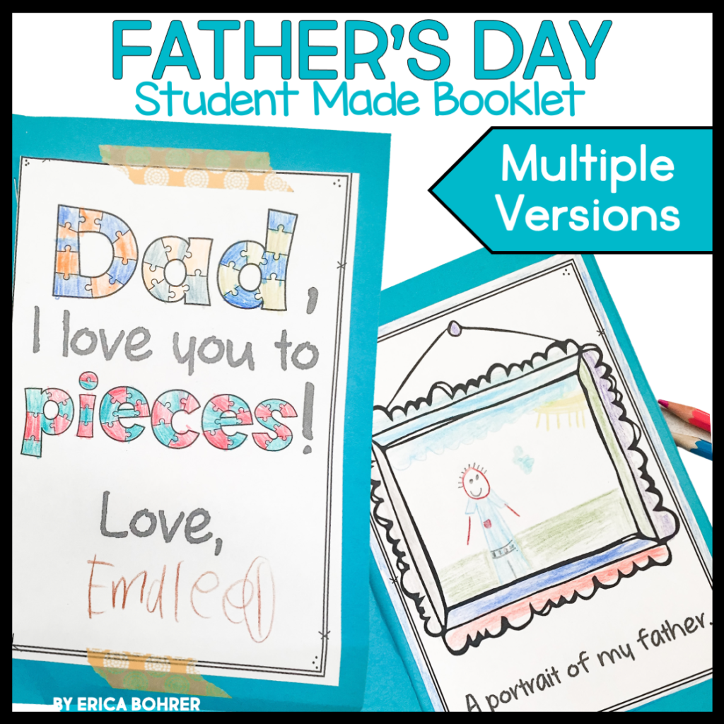Father's day Booklet