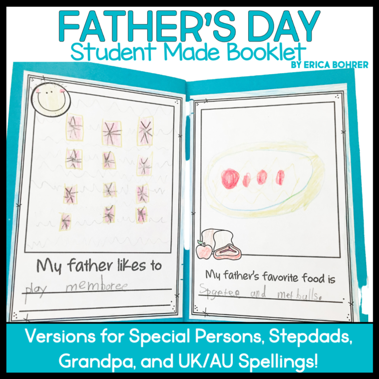 Father’s Day Classroom Ideas