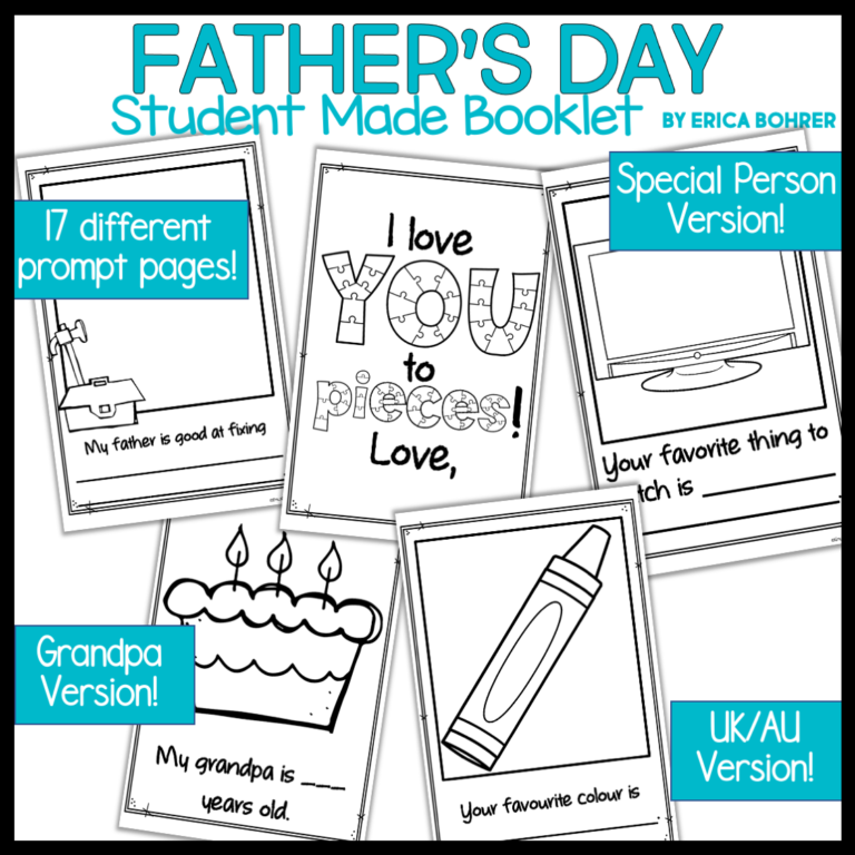 Father’s Day Classroom Ideas