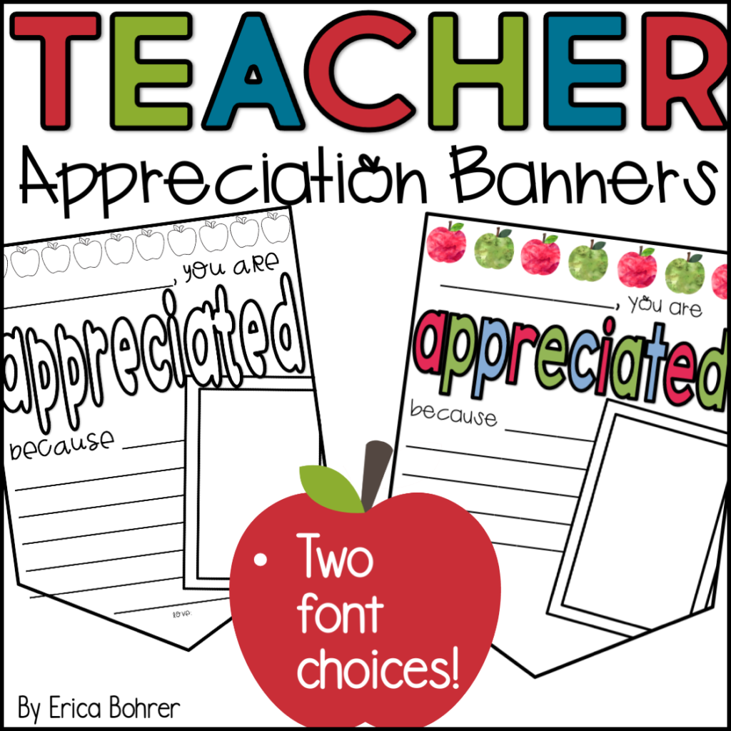 Teacher Appreciation Banners