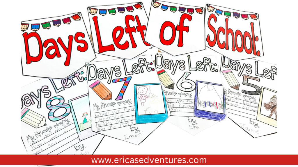 Days Left of School Countdown Banners