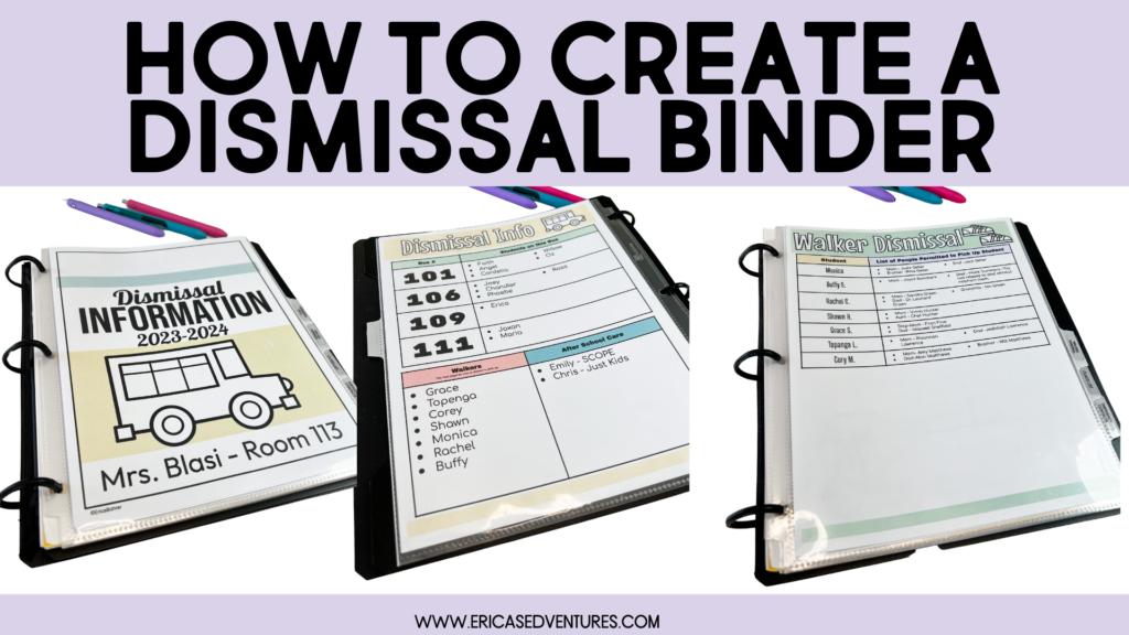 How to Create a Dismissal Binder