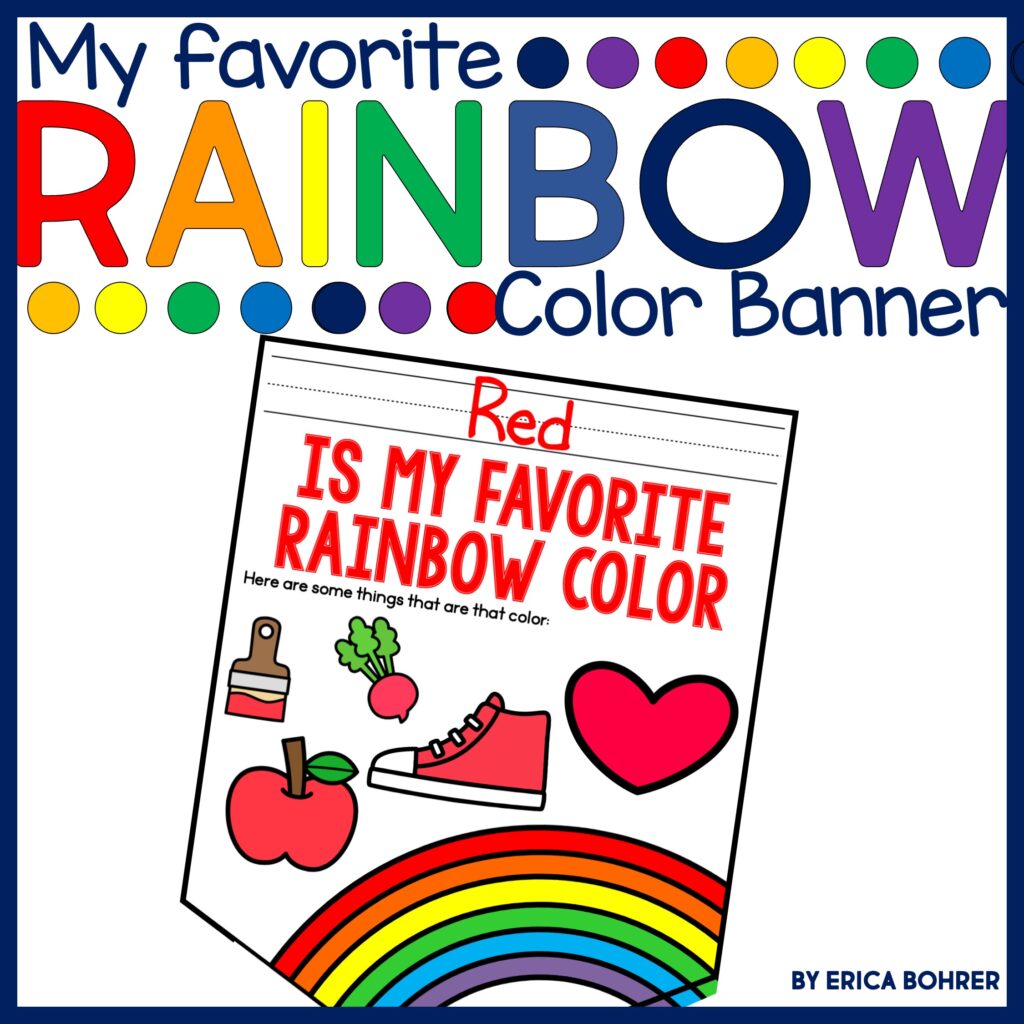 My favorite rainbow color is...