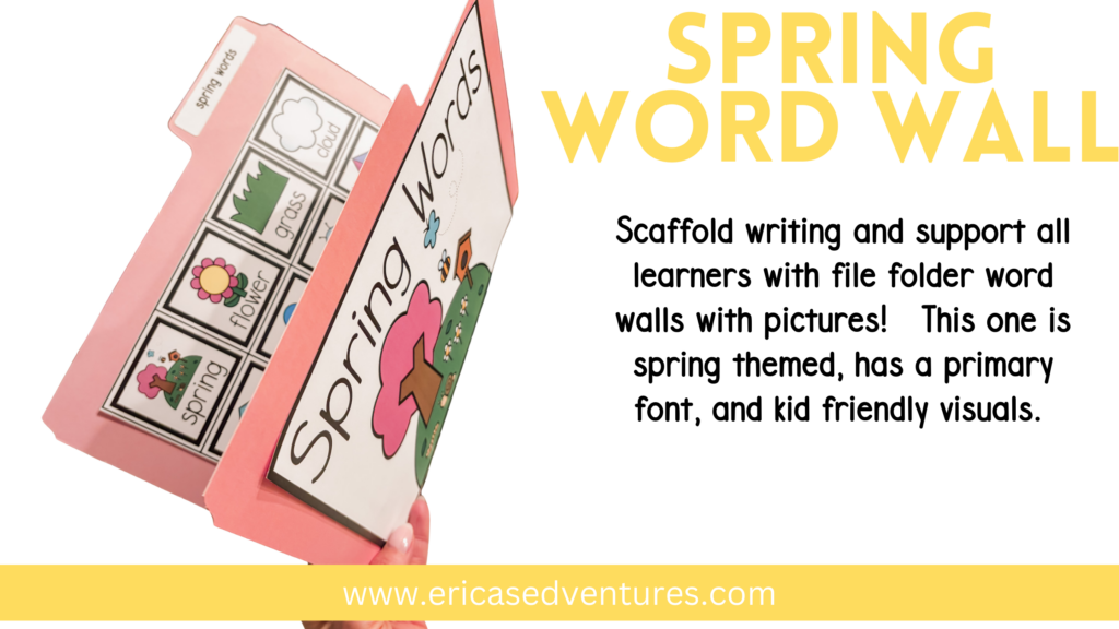 Spring Word Walls