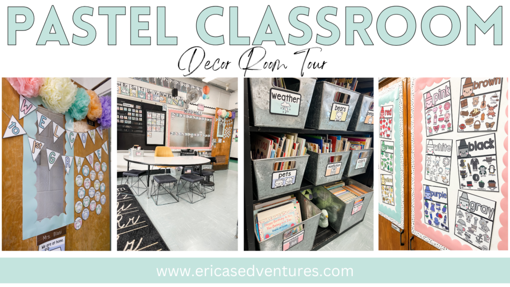 Pastel Classroom Decor Room Tour