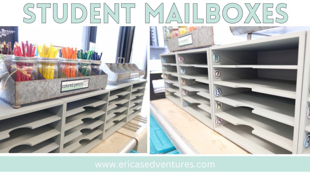 Student Mailboxes for the Classroom