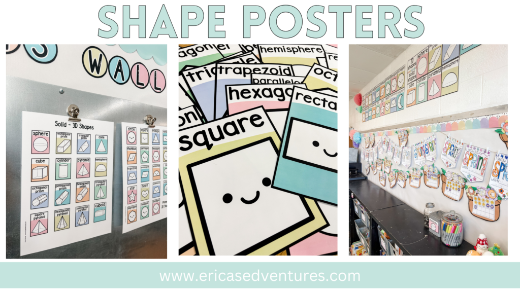 Pastel Shape Posters
